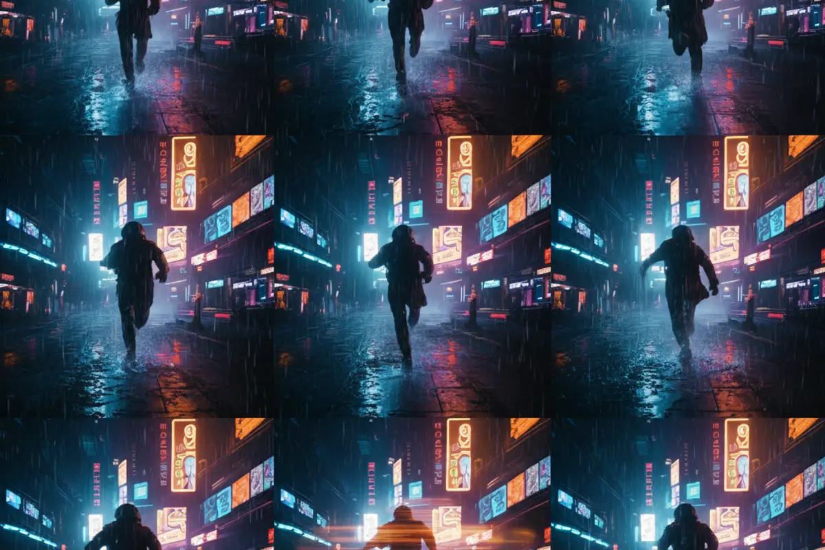 Vergleich von KI-generierten Videoszenen verschiedener Anbieter